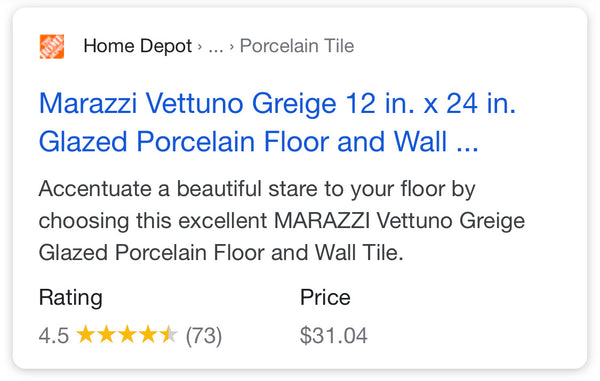 Vettuno Greige 12 in. x 24 in. Glazed Porcelain Floor and Wall Tile (312 sq. ft. / 20 cases) by Marazzi