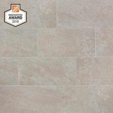 Quartzite 12 in. x 24 in. Glazed Porcelain Floor and Wall Tile (15.6 sq. ft. / case) by Lifeproof