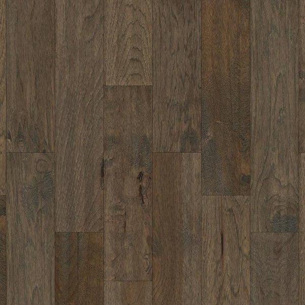 Hickory Iron Gate 3/4 in. T x 3 in. W x Random Length Solid Hardwood Flooring (216 sq. ft. / 9 cases) by Blue Ridge Hardwood Flooring