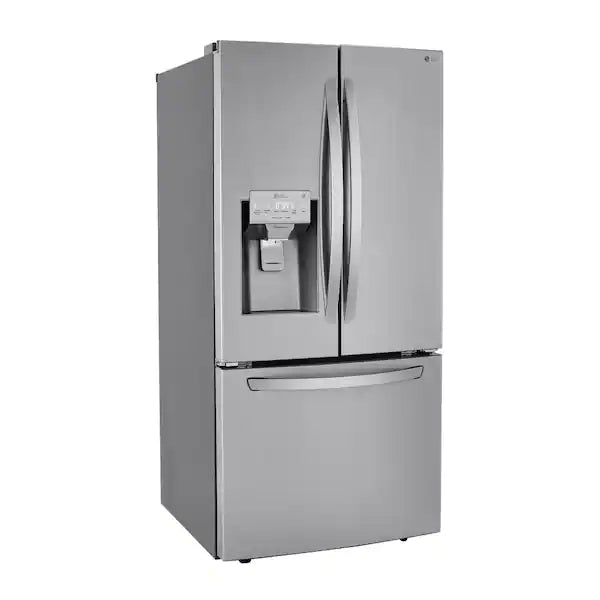 NEW: LG Electronics 25 cu. ft. French Door Refrigerator w/ Ice and Water Dispenser and SmartDiagnosis in PrintProof Stainless Steel