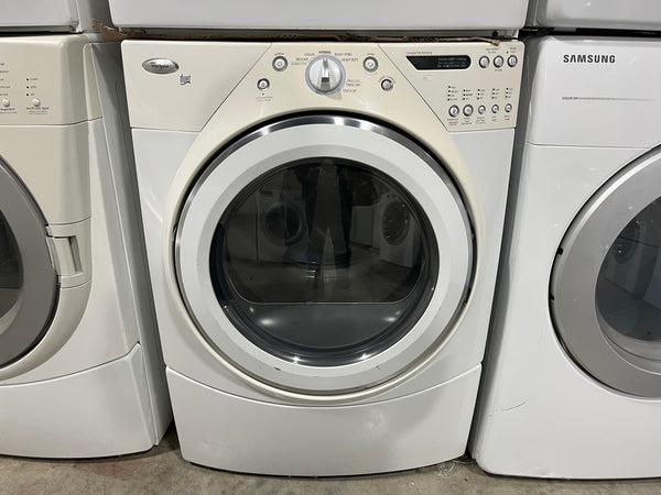 USED: Whirlpool Duet ECO Gas Front Load Dryer MOD: WGD9200SQ0