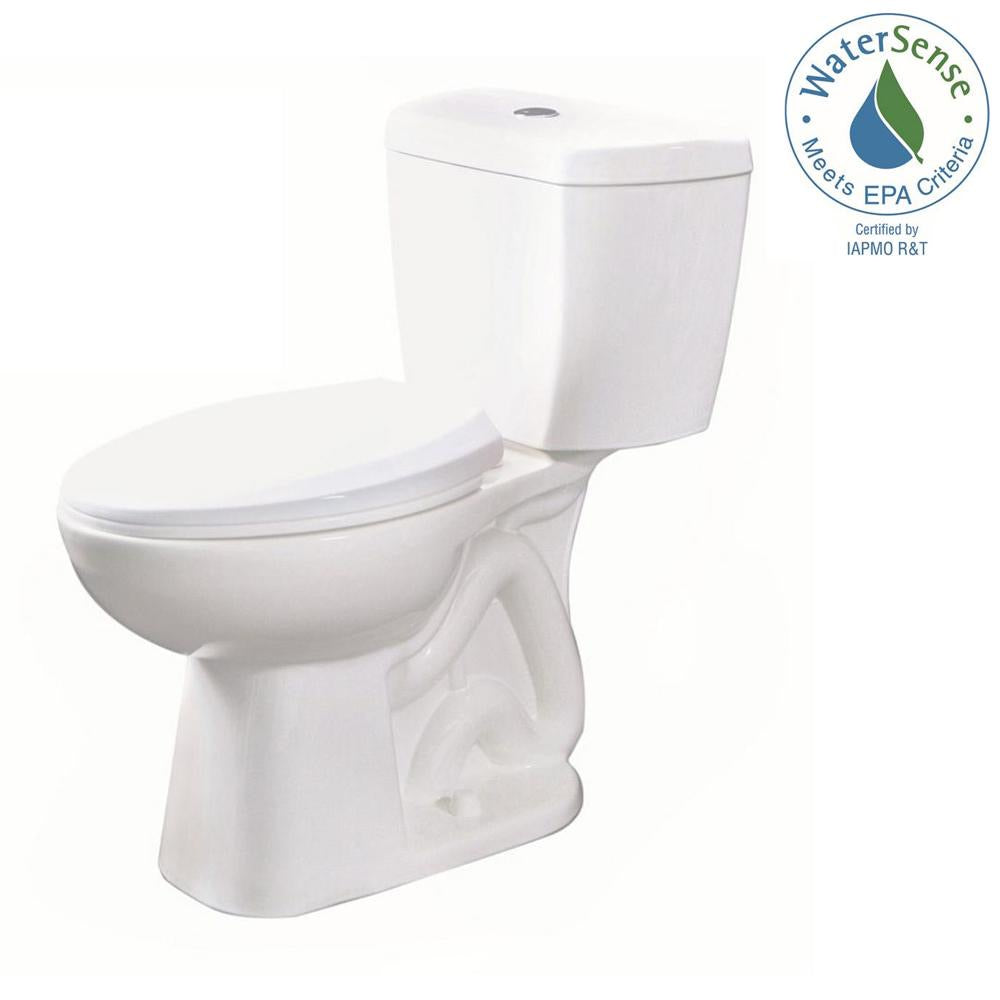 Niagara Stealth 2-Piece 0.8 GPF Ultra-High-Efficiency Single Flush Elongated Toilet Featuring Stealth Technology in White