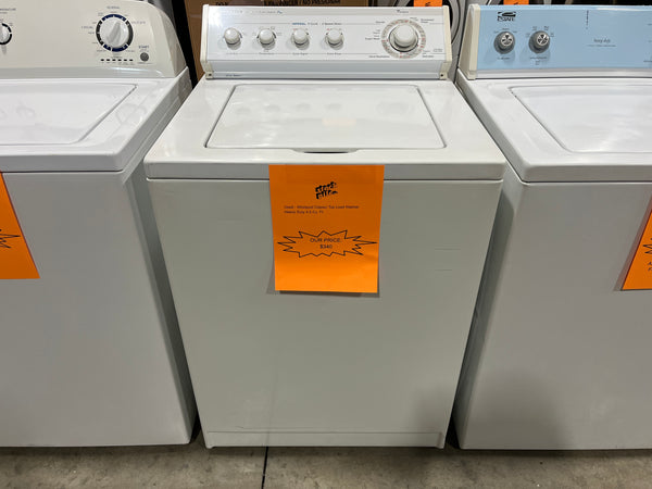 USED: Whirlpool Quite Wash Ultimate Care Top Load Washer 4.0 Cu. Ft. Heavy Duty Super Capacity Plus