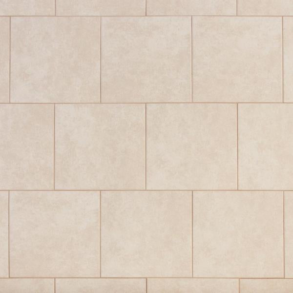 Laguna Bay 12 in. x 12 in. Cream Ceramic Floor and Wall Tile (72.65 sq. ft. / 5 case) by TrafficMaster