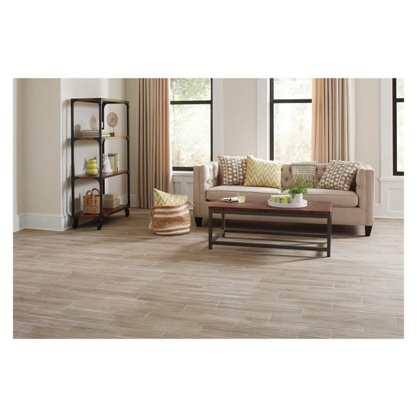 Blonde Wood 6 in. x 24 in. Glazed Porcelain Floor and Wall (435 sq. ft. / 30 cases) by Lifeproof