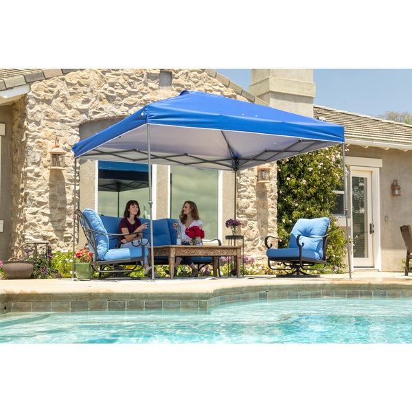 NS-100 10 ft. x 10 ft. Blue Instant Canopy Pop Up Tent by Everbilt