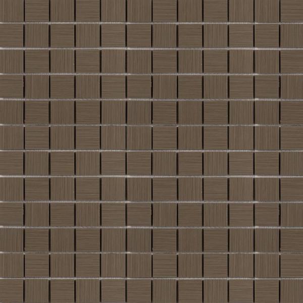 Metro Charcoal 12 in. x 12 in. x 10mm Matte Porcelain Mesh-Mounted Mosaic Tile (13 sq. ft. / 13 pc. ) by MSI