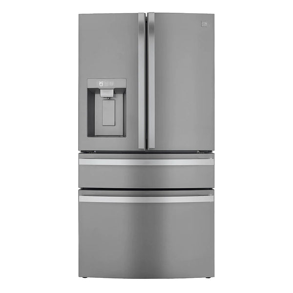 NEW: Kenmore Elite 73335 29.6 Cu. Ft. 4-Door Smart French Door Refrigerator - Fingerprint Resistant Stainless Steel