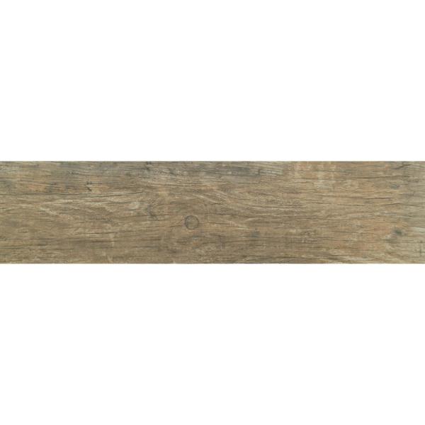 Redwood Natural 6 in. x 24 in. Matte Porcelain Floor and Wall Tile (10 sq. ft./case) by Home Decorators Collection
