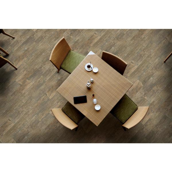 Redwood Natural 6 in. x 24 in. Matte Porcelain Floor and Wall Tile (10 sq. ft./case) by Home Decorators Collection