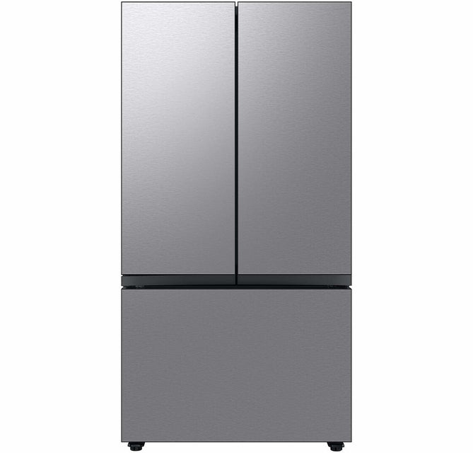NEW: Samsung Bespoke 3-Door French Door Refrigerator (30 cu. ft.) with Beverage Center™ in Stainless Steel RF30BB6600QL / RF30BB6600QLAA - 03