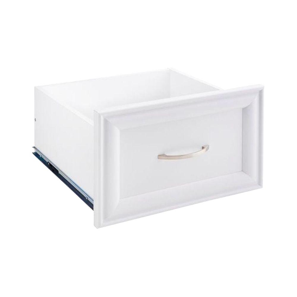 ClosetMaid 16 in. x 10 in. White Decorative Wood Drawer